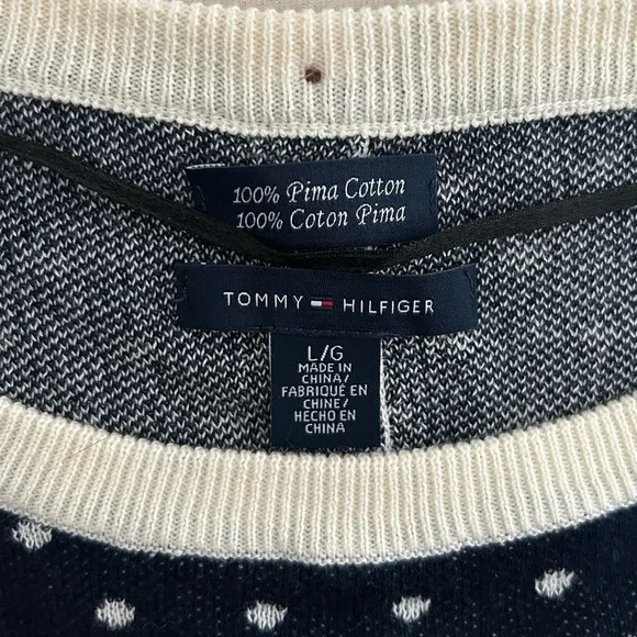 Tommy Hilfiger Polka Dot Sweater - Picture 7 of 8